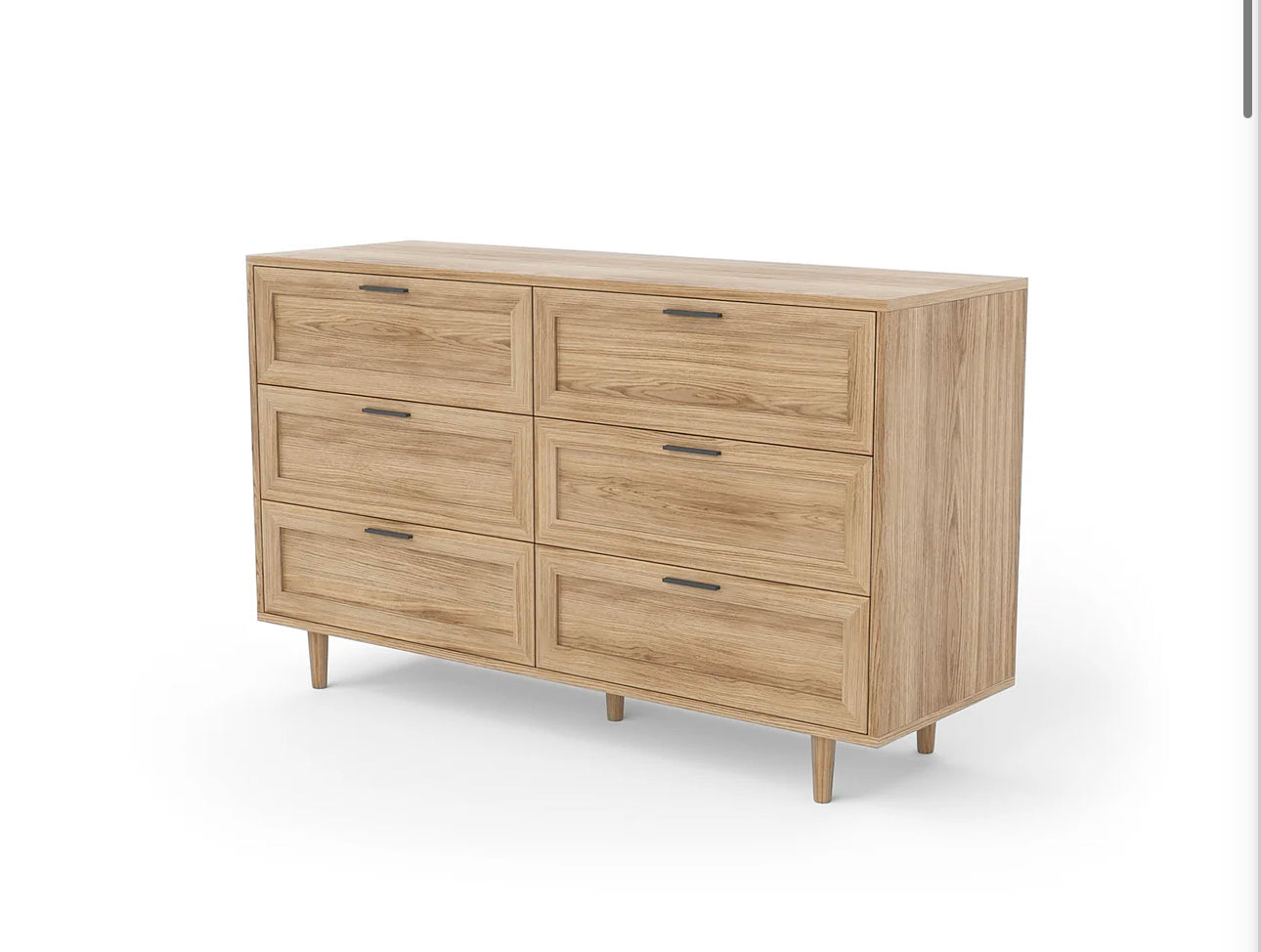 Leah Natural 6 Chest Of Drawers