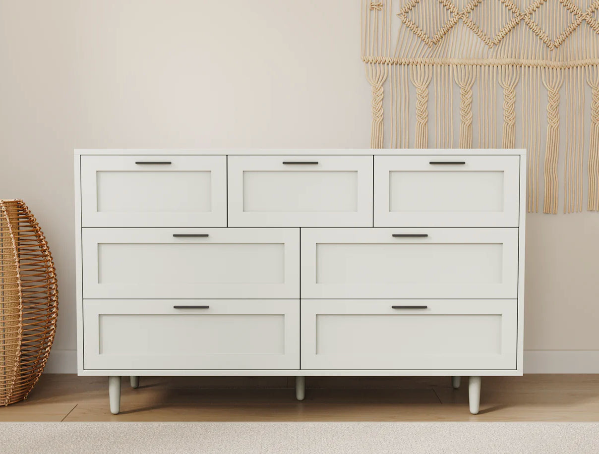 Claire White 7 Chest Of Drawers