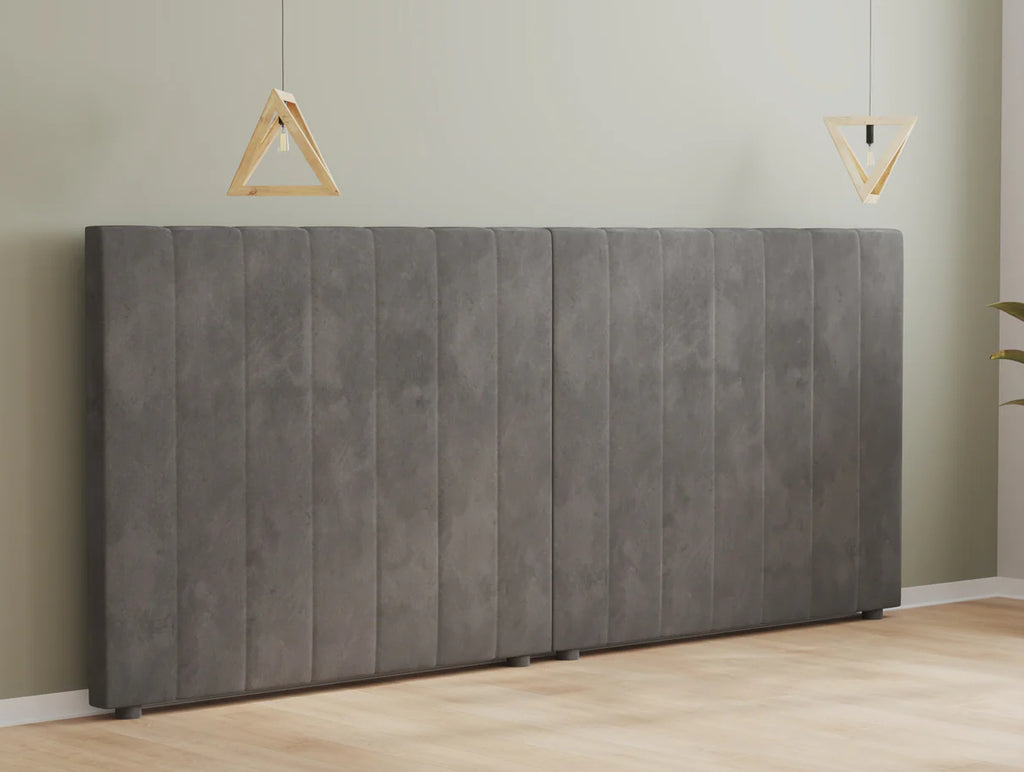 Lola Grey Boucle Bed Head