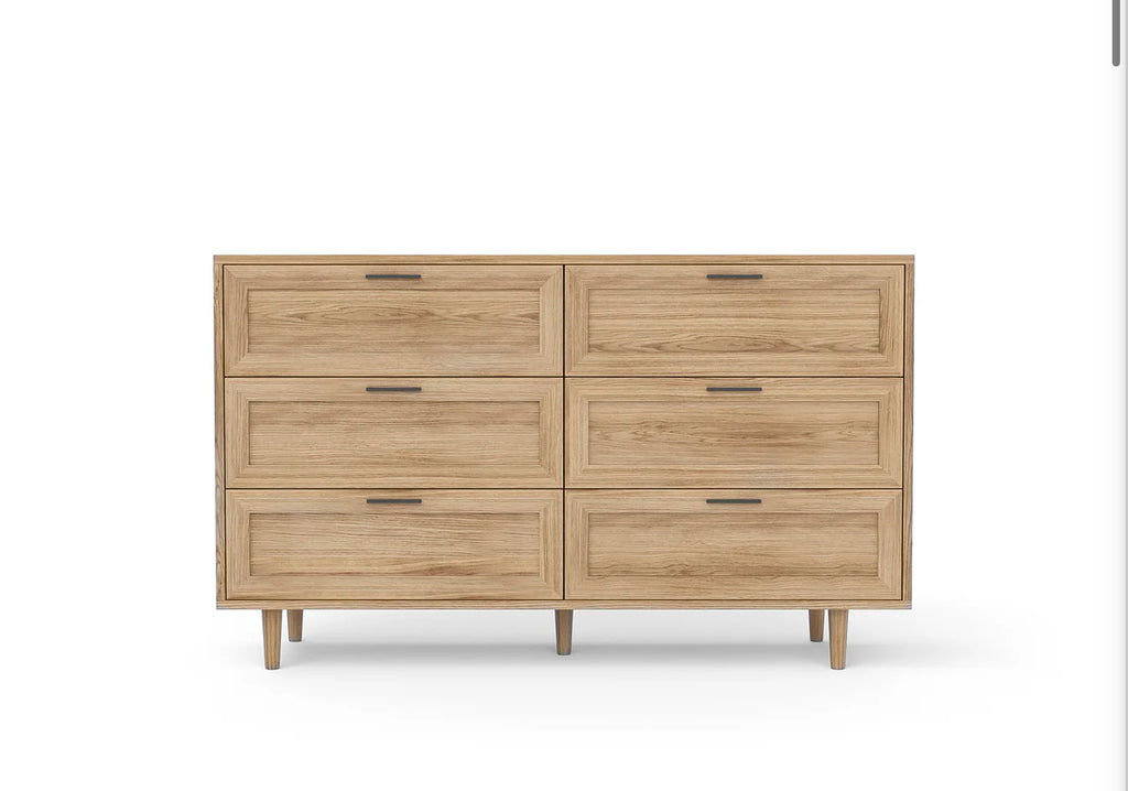 Leah Natural 6 Chest Of Drawers