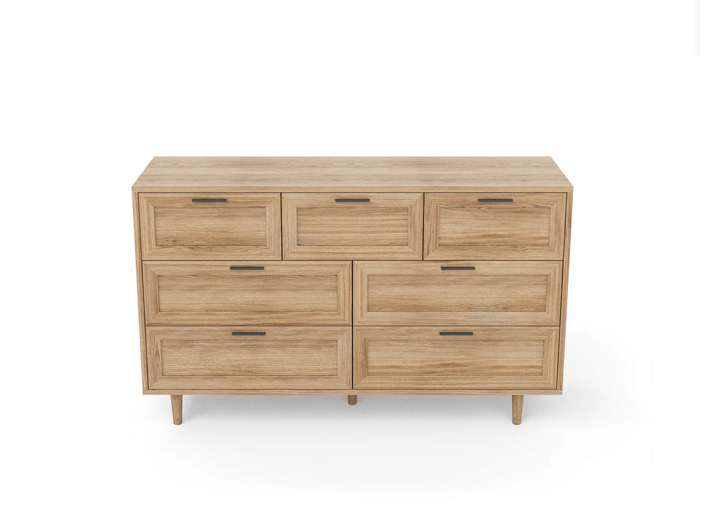 Claire Natural 7 Chest Of Drawers
