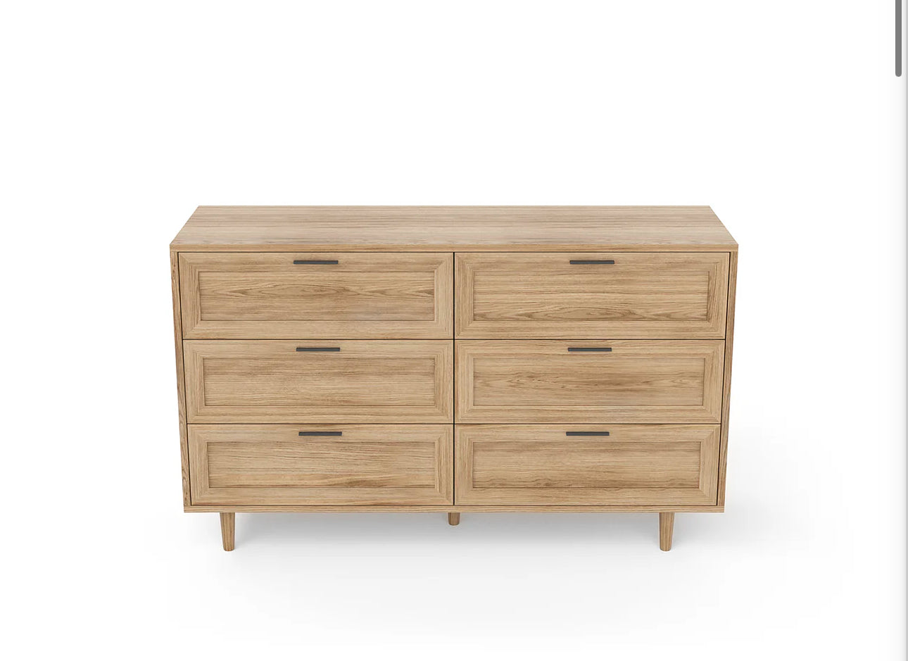 Leah Natural 6 Chest Of Drawers