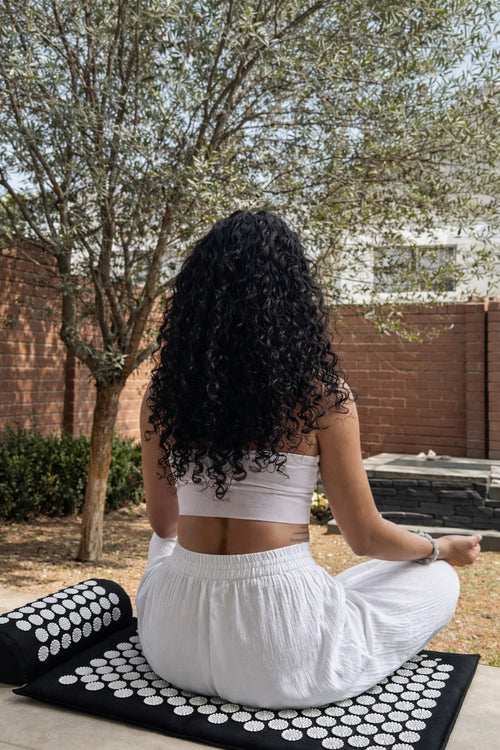 Acupressure Yoga Mat & Pillow Set