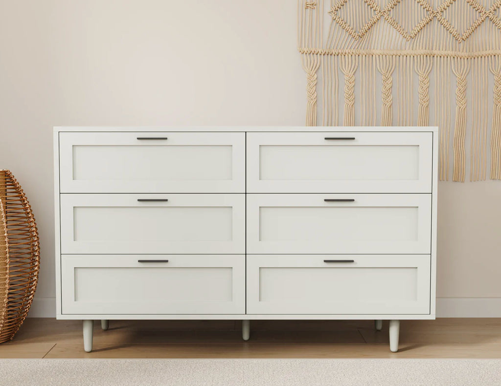 Leah White 6 Chest Of Drawers