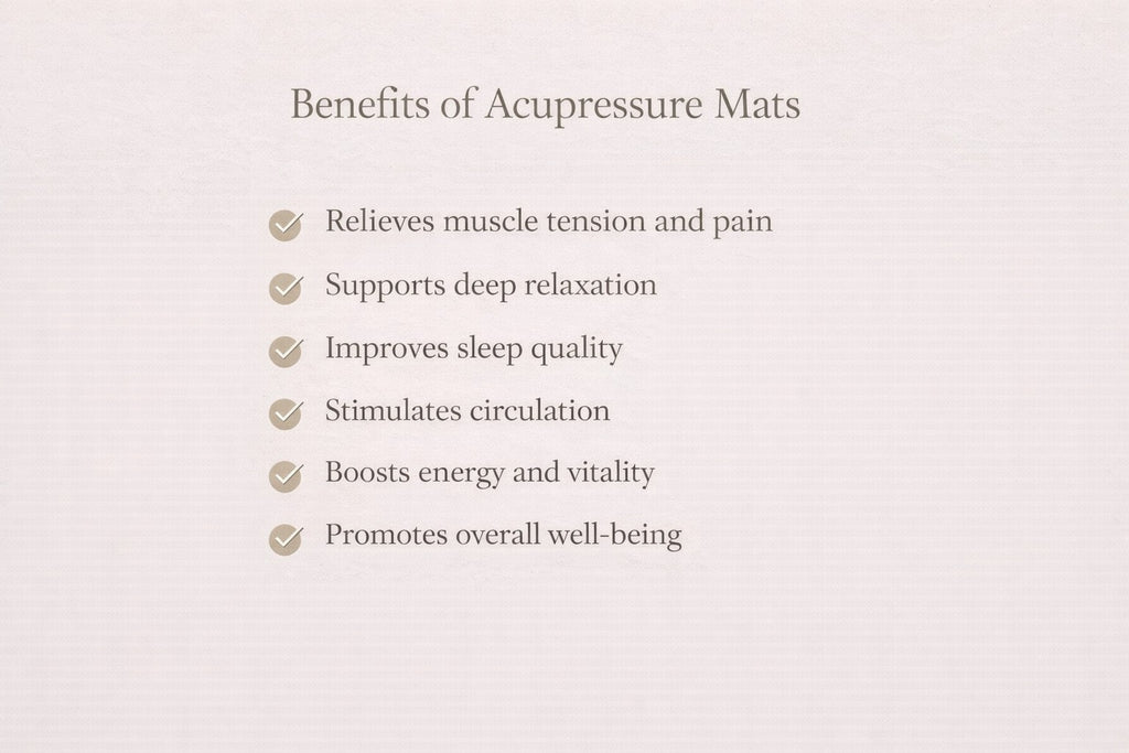 Acupressure Yoga Mat & Pillow Set