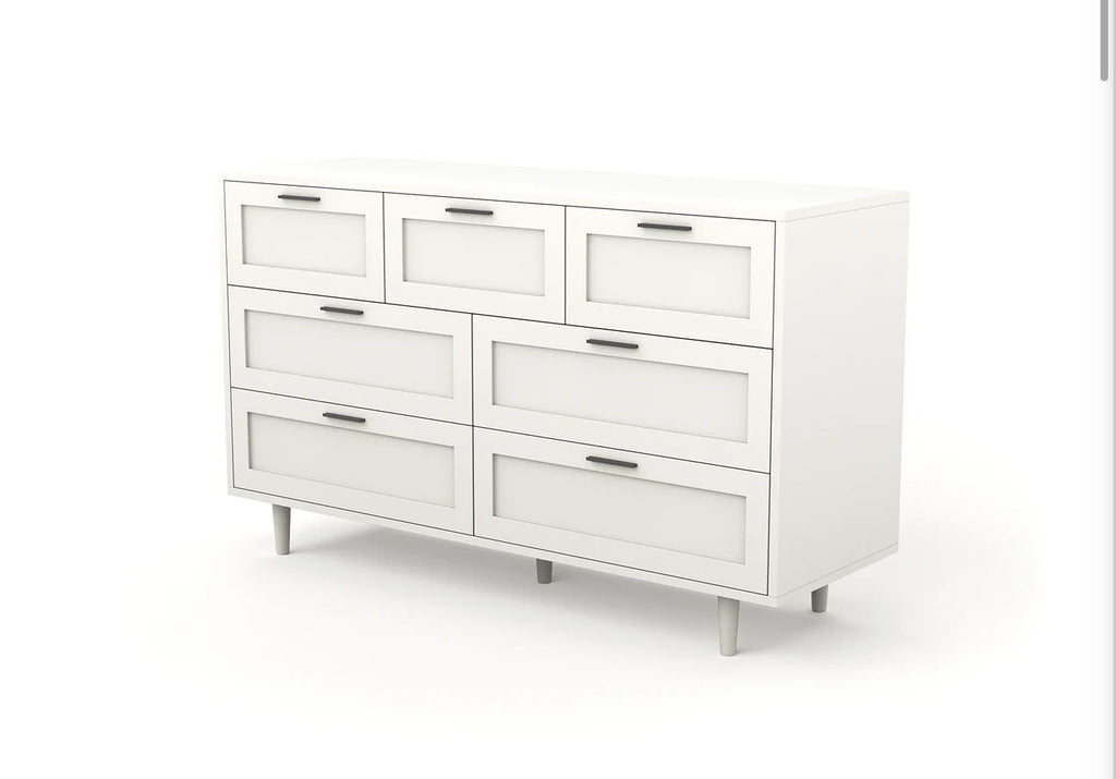 Claire White 7 Chest Of Drawers