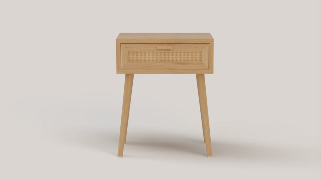 Skylah Rattan Bedside Table