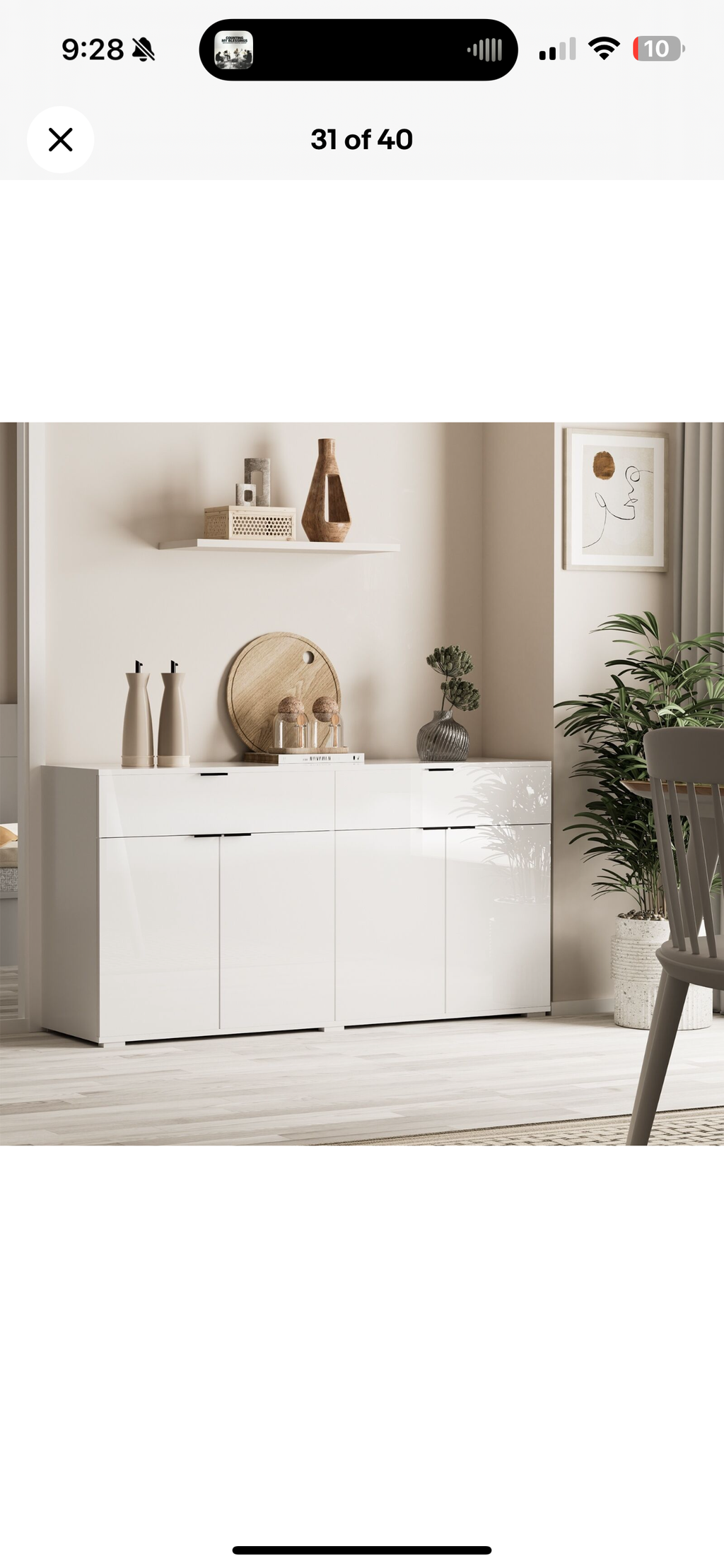 Kallie Sideboard Buffet Cabinet